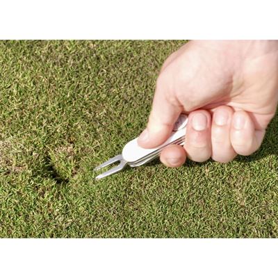 Nóż golfowy NEREZ rękojeść PLAST WHITE