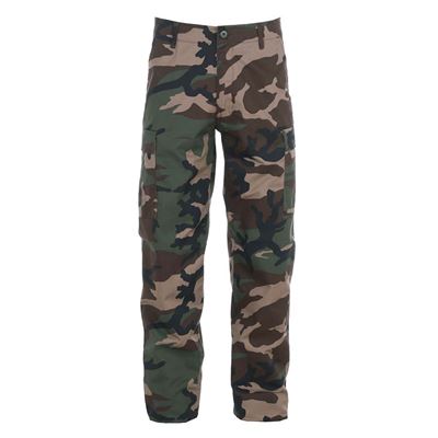 Spodnie BDU CIVIL ZIP WOODLAND
