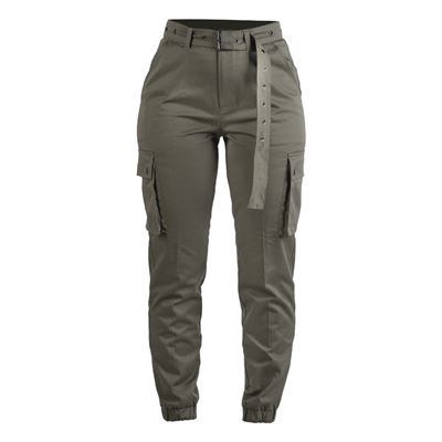 Spodnie damskie ARMY GREEN