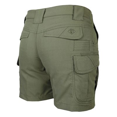 Szorty damskie 24-7 ASCENT micro rip-stop GREEN