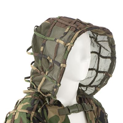Kamuflaż GHILLIE BASE PLAIN WOODLAND INVADERGEAR 111981-82200 3