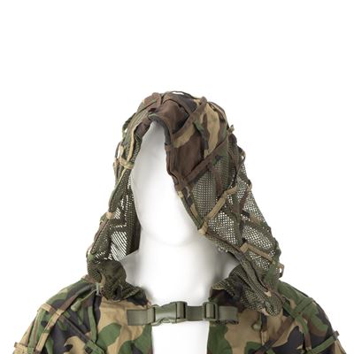 Kamuflaż GHILLIE BASE PLAIN WOODLAND INVADERGEAR 111981-82200 4
