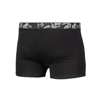 Szorty męskie BOXER SKULL BLACK zestaw 2szt