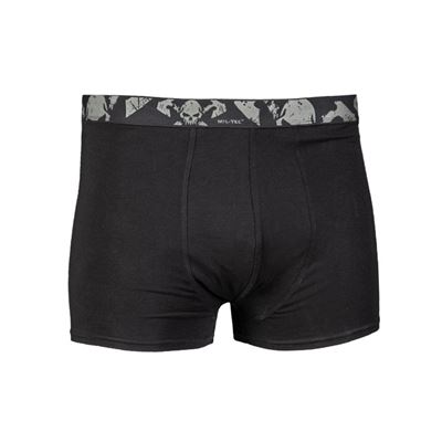 Szorty męskie BOXER SKULL BLACK zestaw 2szt
