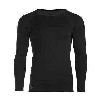 Funkcjonalna koszulka z długim rękawem SPORTS BLACK