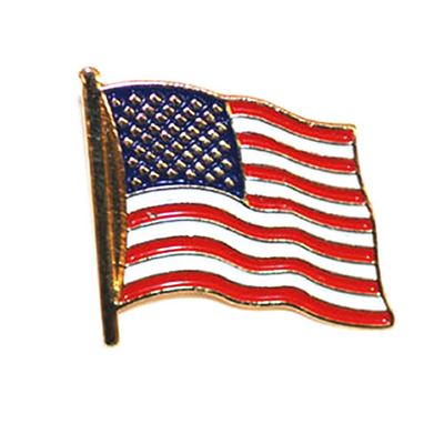 Duża plakietka z flagą USA