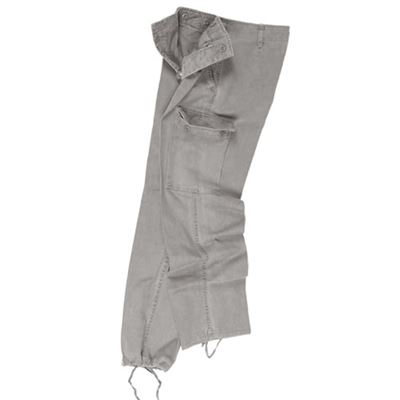 Spodnie BW moleskin typu pre-washed GREY