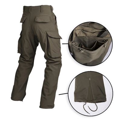 Spodnie softshellowe EXPLORER ZIELONE