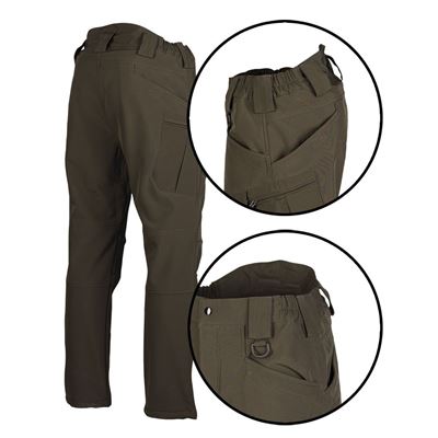 Spodnie softshell ASSAULT RANGER GREEN