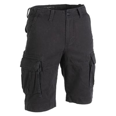 Bawełniane szorty VINTAGE w kolorze BLACK