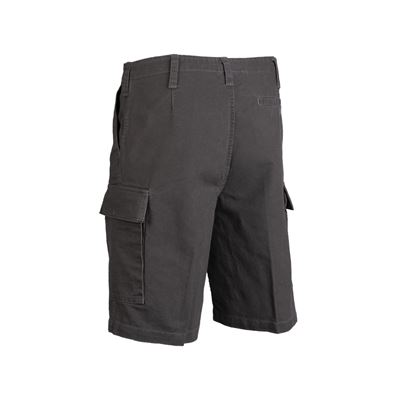 Spodenki BW typu moleskin, prane, ZIELONE