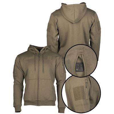 Bluza TACTICAL z zamkiem błyskawicznym RANGER GREEN