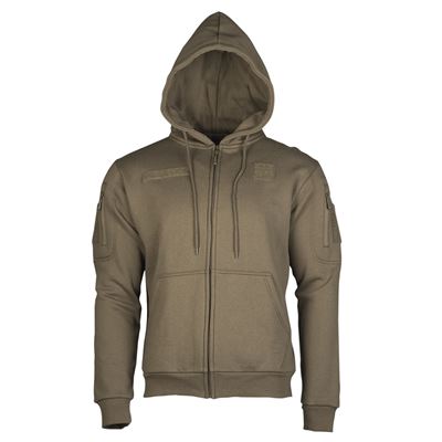 Bluza TACTICAL z zamkiem błyskawicznym RANGER GREEN