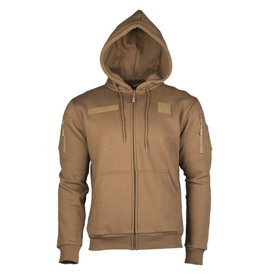 Bluza TACTICAL z zamkiem błyskawicznym DARK COYOTE