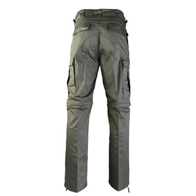 Spodnie BDU ZIP-OFF z odpinanymi nogawkami ZIELONE