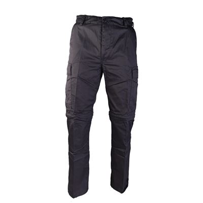 Spodnie BDU ZIP-OFF z odpinanymi nogawkami CZARNE
