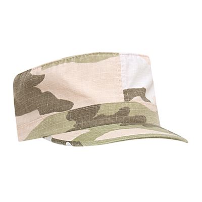 Czapka damska VINTAGE PINK CAMO rip-stop