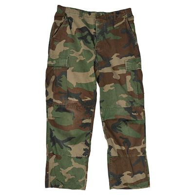 Spodnie US BDU POLY polní WOODLAND