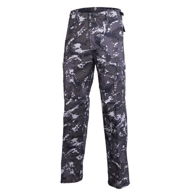 Spodnie US BDU typ RANGER BLACK DIGITAL