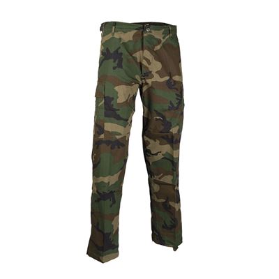 Spodnie polowe US BDU rip-stop WOODLAND
