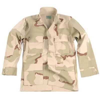 Bluza US typu BDU bawełna rip-stop 3-COL DESERT