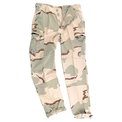 Spodnie polowe US BDU rip-stop 3-COL DESERT