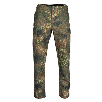 Spodnie US BDU SLIM FIT field rip-stop FLECKTARN
