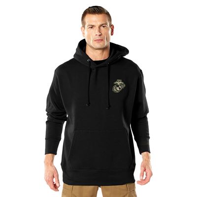 Bluza z kapturem USMC DOGS OF WAR BLACK