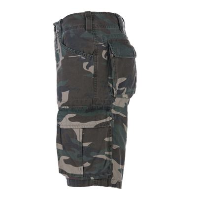 Szorty CARGO STONEWASHED WOODLAND