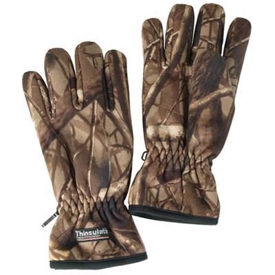 Rękawice HUNTER z palcami WILDTREE CAMO
