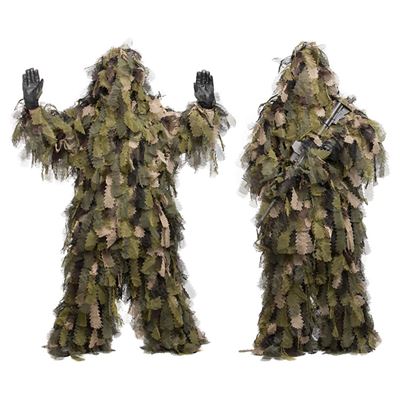 Kombinezon maskujący GHILLIE SUIT OAK LEAF 3D WOODLAND