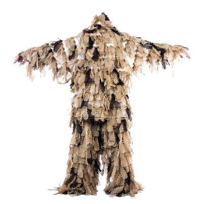 Kostium maskujący GHILLIE SUIT OAK LEAF 3D DESERT