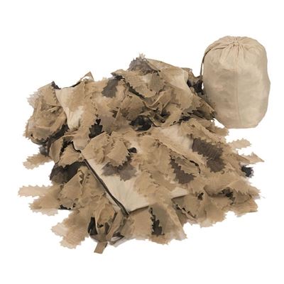 Siatka maskująca GHILLIE „OAK LEAF” DESERT