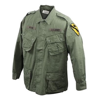 Bluza M64 VIETNAM z ukośnymi kieszeniami GREEN