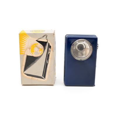 Latarka MONDEGO BOX-LAMP duński NIEBIESKI
