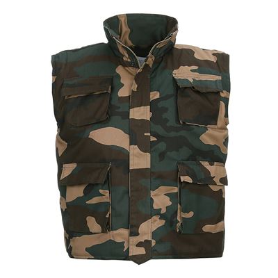 Kamizelka dziecięca RANGER ocieplana WOODLAND