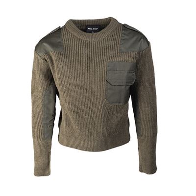 Sweter dziecięcy COMMANDO z kieszenią GREEN