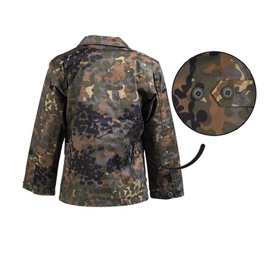Bluza dziecięca typu BDU polna FLECKTARN