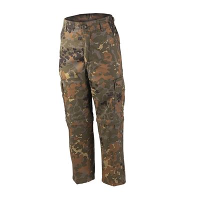 Spodnie dziecięce US BDU ZIP-OFF FLECKTARN