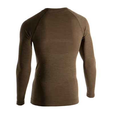 Koszulka z długim rękawem Merino Seamless STONEGREY OLIVE CLAWGEAR 1204930-20 2