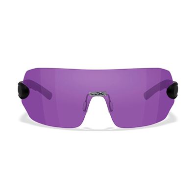 Okulary strzeleckie WX DETECTION zestaw 5 szkieł CZARNA oprawka