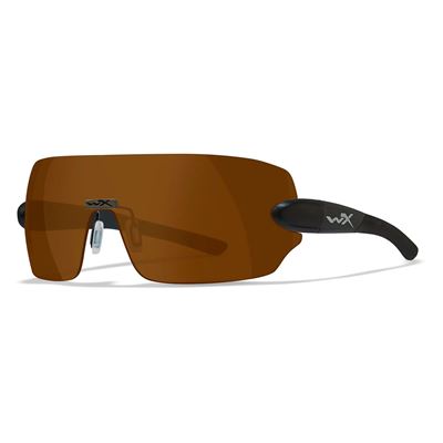Okulary strzeleckie WX DETECTION zestaw 5 szkieł CZARNA oprawka