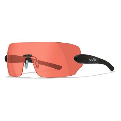 Okulary strzeleckie WX DETECTION zestaw 5 szkieł CZARNA oprawka