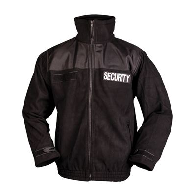 Kurtka SECURITY polar CZARNA