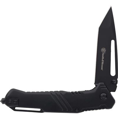 Nóż EXTREME OPS z gładkim ostrzem tanto BLACK