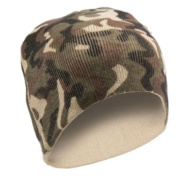 Czapka BEANIE dzianinowa POLYACRYL WOODLAND