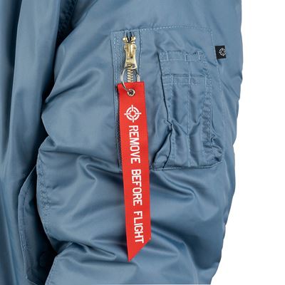 Kurtka lotnicza US MA1 BOMBER Vintage denim JASNONIEBIESKA FOSTEX 1214011-VD 12