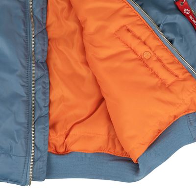 Kurtka lotnicza US MA1 BOMBER Vintage denim JASNONIEBIESKA FOSTEX 1214011-VD 11