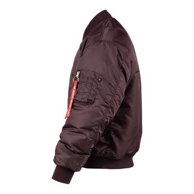 Kurtka lotnicza US MA1 BOMBER MAROON – FIOLETOWA FOSTEX 1214011-M 2
