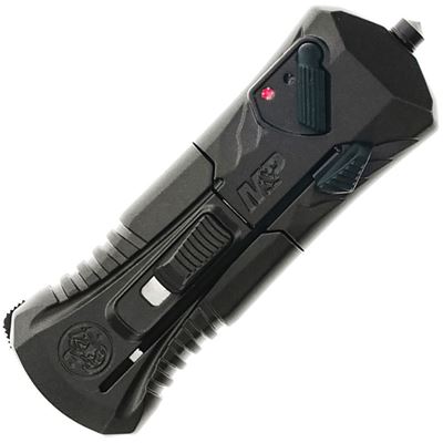 Nóż wyrzutowy MP COMPACT OTF z gładkim ostrzem BLACK